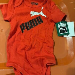 Puma Red Baby Onesie Size: 6-9M